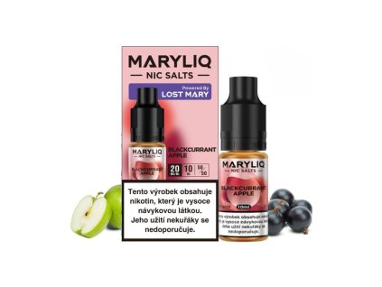 Maryliq Salt Blackcurrant Apple (Jablko a černý rybíz) 10ml 20mg