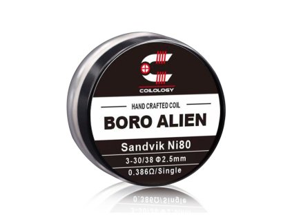 248600 predmotane spiralky coilology handcrafted sandvik alien ni80 2ks odpor 0 38ohm