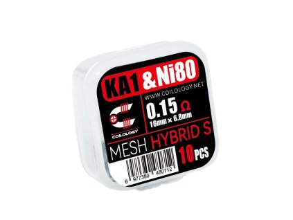 Mesh Pletivo Coilology Hybrid S (0.15ohm) (10ks)