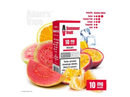 Adam's Vape SALTS Summer Fruit (Letní ovocná směs) 10ml 10mg