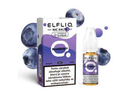 Elfliq Salt Blueberry (Borůvka) 10ml 20mg