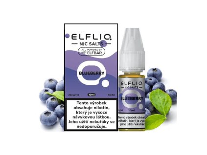 Elfliq Salt Blueberry (Borůvka) 10ml 20mg