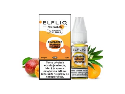 Elfliq Salt Pineapple Mango Orange (Ananas, mango, pomeranč) 10ml 20mg