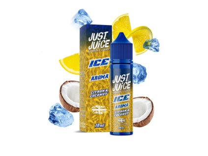 Příchuť Just Juice S&V: ICE Citron & Coconut (Ledový citron & kokos) 10ml