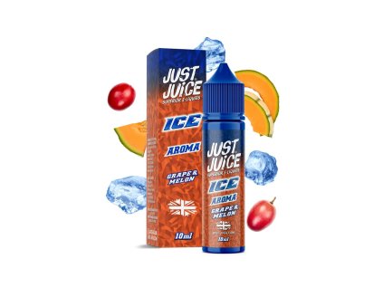 Příchuť Just Juice S&V: ICE Grape & Melon (Ledové hroznové víno & cukrový meloun) 10ml