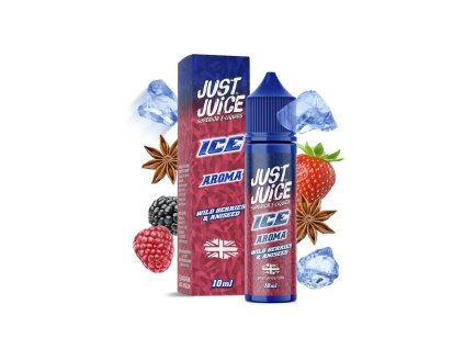 Příchuť Just Juice S&V: ICE Wild Berries & Aniseed (Ledové lesní ovoce s anýzem) 10ml