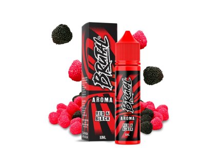 Příchuť Brutal S&V: Red & Black (Malinové želé bonbony s černým rybízem) 10ml
