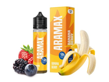 Aramax - S&V - Banana Berry - 10ml, produktový obrázek.