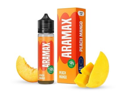 Aramax - S&V - Peach Mango - 10ml, produktový obrázek.