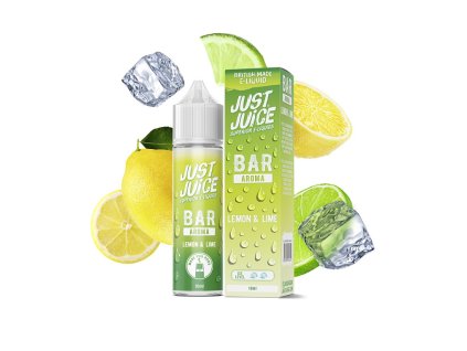 Just Juice Bar Range - S&V - Lemon Lime - 10ml, produktový obrázek.