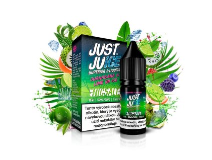 Just Juice Salt Guanabana & Lime On Ice (Ledová limetka s graviolou) 10ml 20mg