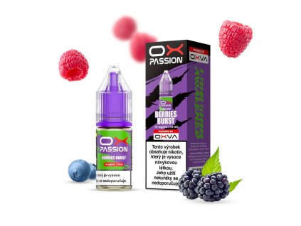 OXVA OX PASSION Salt Berries Burst (Lesní plody) 10ml 20mg