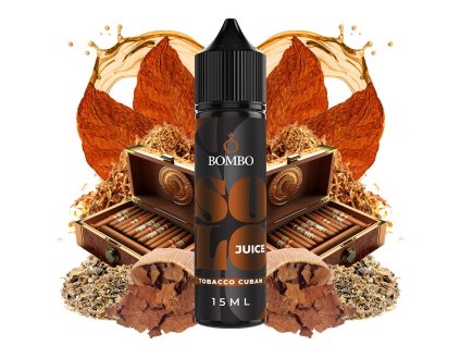 255866 prichut bombo solo juice s v tobacco cuban kubansky doutnikovy tabak objem 15ml kolek r