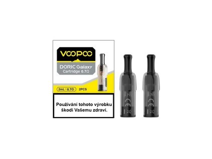 VooPoo Doric Galaxy Pod Cartridge 2ml 0,7 ohm 2ks