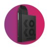 Elektronická cigareta: Uwell Caliburn KOKO Pod Kit (520mAh) (Černá)