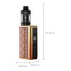 VooPoo Drag 5 Kit s UFORCE-X Tank (Gradient Brown)