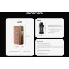Voopoo Drag 5 - Full Kit s Uforce X Tank - 177W - Silver, 15 produktový obrázek.