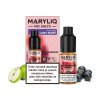 Maryliq Salt Blackcurrant Apple (Jablko a černý rybíz) 10ml intenzita nikotinu 20mg tabáková nálepka Kolek Q