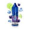 Just Juice Salt ICE Blackcurrant & Lime (Ledový černý rybíz & limetka) 10ml intenzita nikotinu 11mg tabáková nálepka Kolek Q