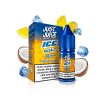 Just Juice Salt ICE Citron & Coconut (Ledový citron & kokos) 10ml intenzita nikotinu 11mg tabáková nálepka Kolek Q
