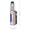 GeekVape Aegis Solo 3 Built-in Kit s Z Subohm 2021 Tank (Titanium Gray)