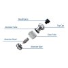 Eleaf Melo 5 Clearomizér Černá 4ml