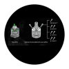 Steam Crave Mini Robot RTA clearomizér Stříbrná 2ml/3ml