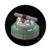 Steam Crave Mini Robot RTA clearomizér Stříbrná 2ml/3ml