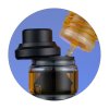 GeekVape Obelisk Tank clearomizér Stříbrná 5,5ml