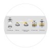 GAS MODS Kree 24 RTA clearomizér Grey 3,5ml