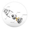 GAS MODS Kree 24 RTA clearomizér Silver 3,5ml