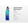 Voopoo Drag S2 - Pod Kit - 2500mAh - Sky Blue, 18 produktový obrázek.