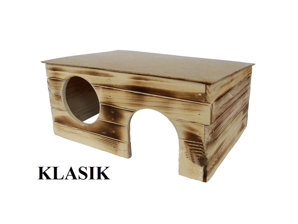1233 drevena budka klasik 3 krysa