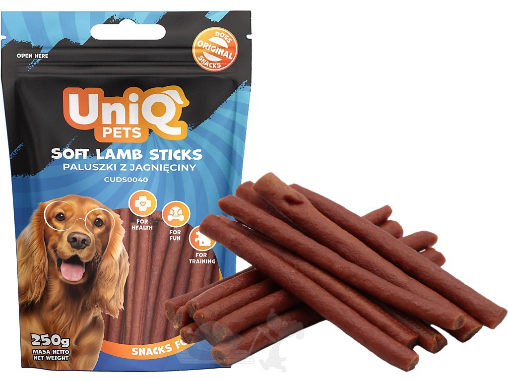 Pets jehněčí tyčinky 250