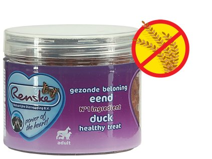 renske-zdrava-kachni-srdicka-pro-male-psy-doza-100g