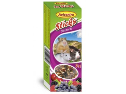 2337 avicentra tycinky maly hlodavec lesni ovoce 2ks