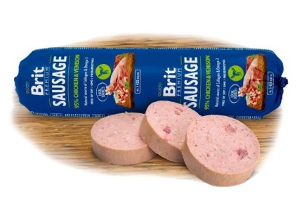 4806 new brit sausage chicken venison 800g