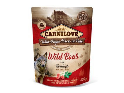 7974 carnilove wild boar rosechips