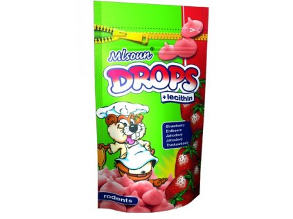 1251 ml drops hlodavec 75g jahodovy