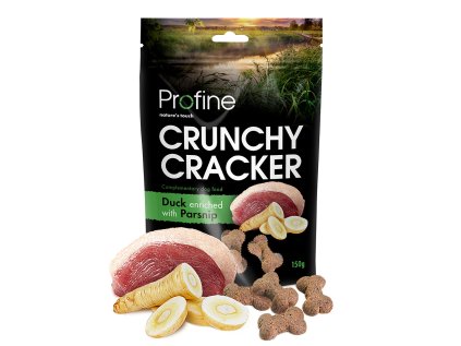 10356 profine dog crunchy cracker duck enriched with parsnip 150 g