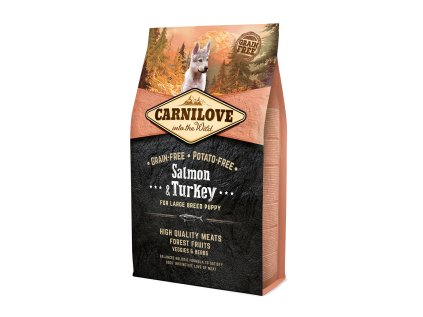 11214 3d cl salmon turkey lb forpuppies 4kg