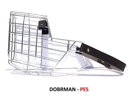 nahubek kovovy dobrman pes