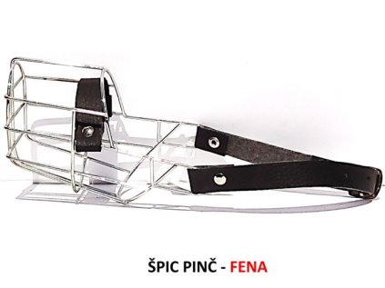 nahubek kovovy spic pinc fena