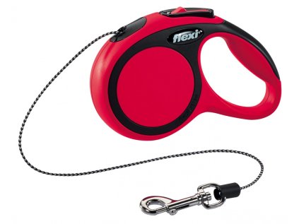 4251 voditko flexi comfort xs 3m max 8kg lanko cervena