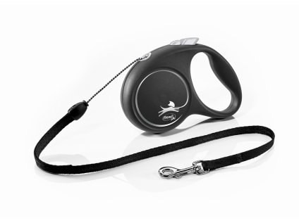 5037 21163 flexi black design s cord 5m black