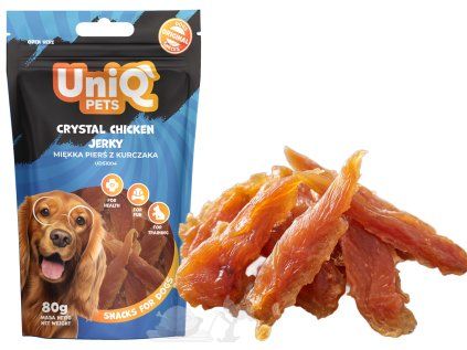uniq pets kureci prsa 80g mekka