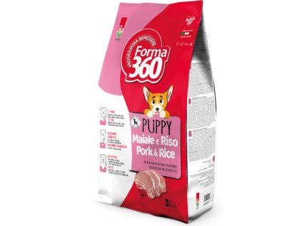 Forma puppy 2 12 měsíců vepřové s rýží