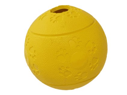 žlutý míček pro psa