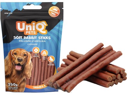 UNIQ PETS Králičí tyčinky pro psa