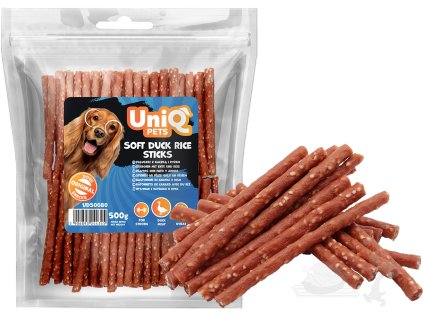 Tyčinky z kachního masa a rýže 500g